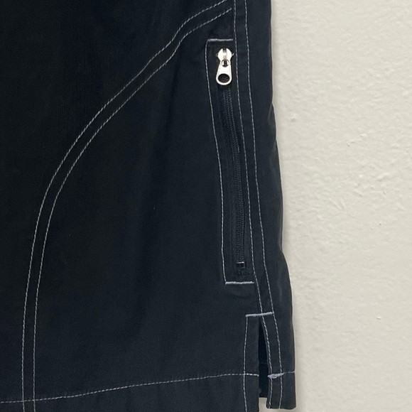 KUHL Black Zip Cargo Mini Skirt Size Small - Picture 6 of 9